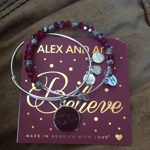 Alex and Ani bracelets- “believe” set of 2